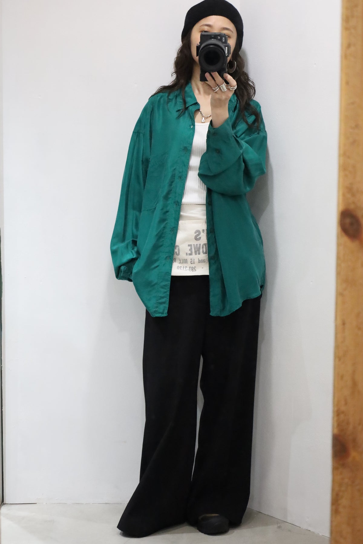 370 / BMC silk long sleeve shirt