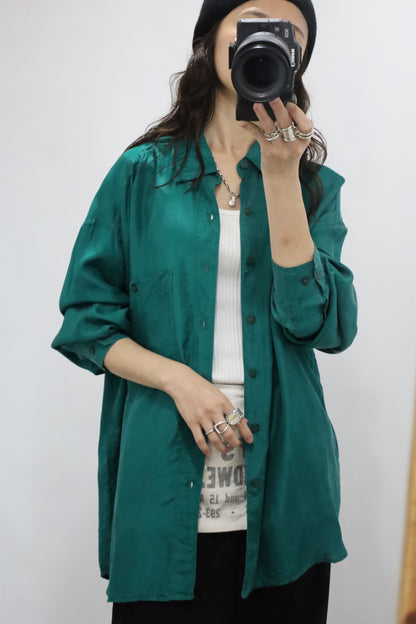 370 / BMC silk long sleeve shirt