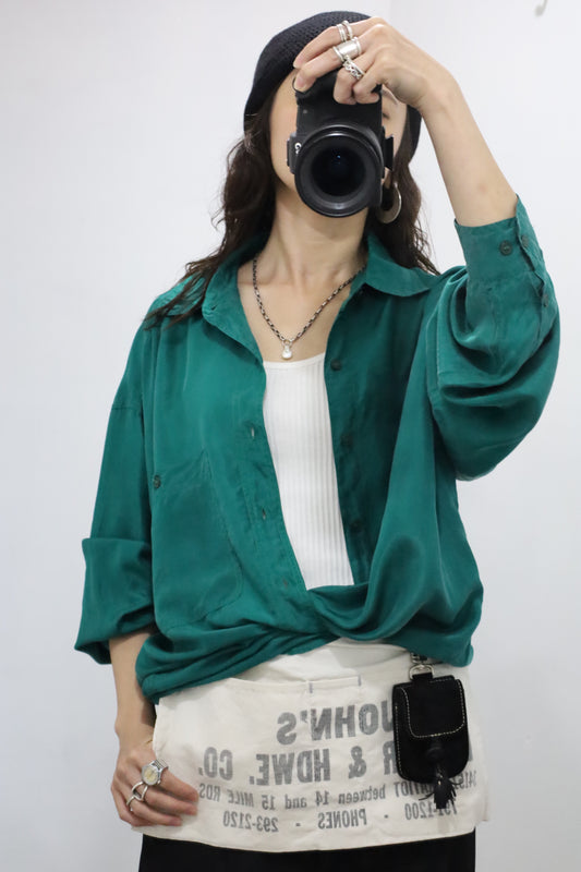 370 / BMC silk long sleeve shirt