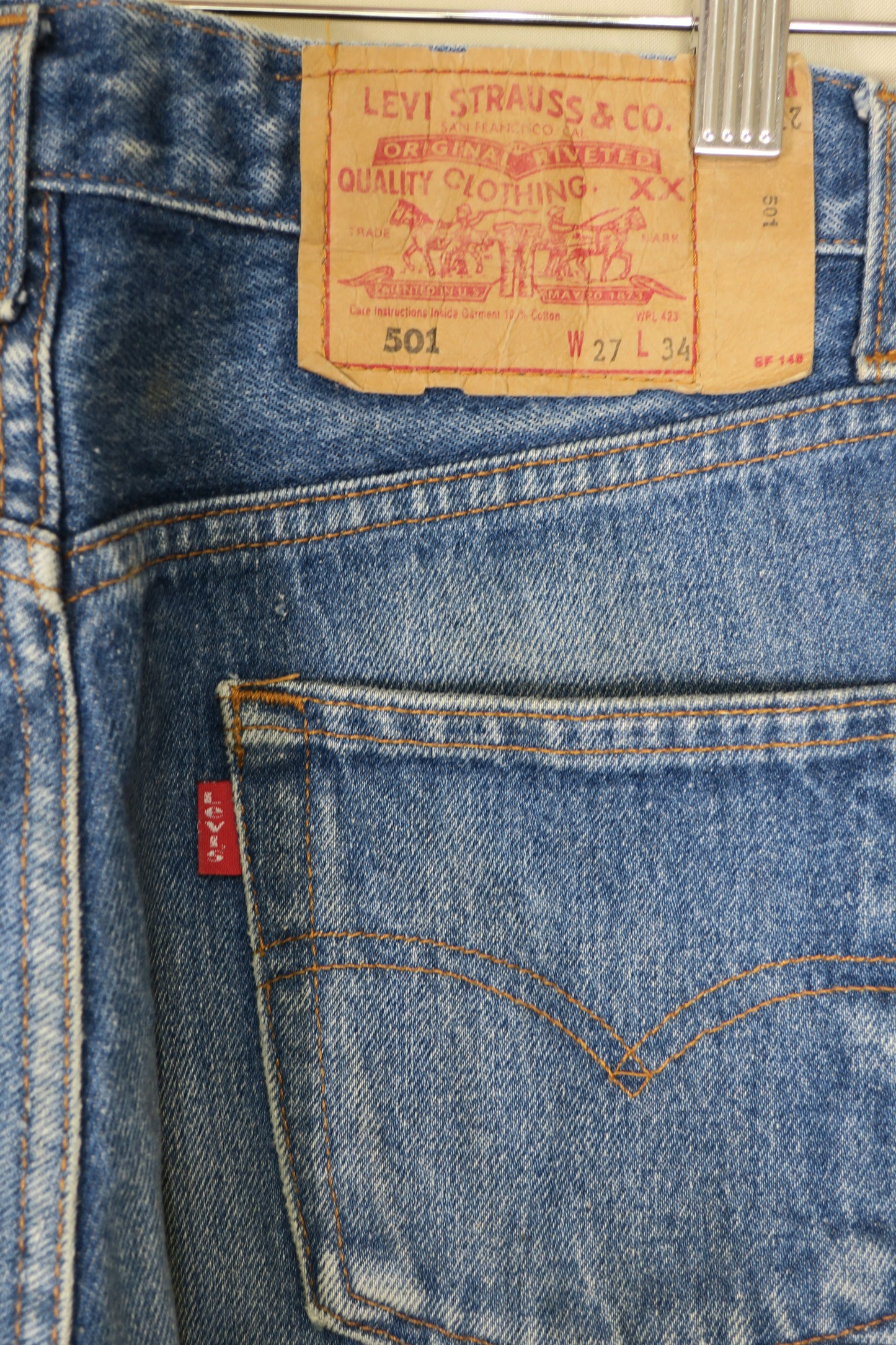 589 / LEVI'S 501 Denim Pants