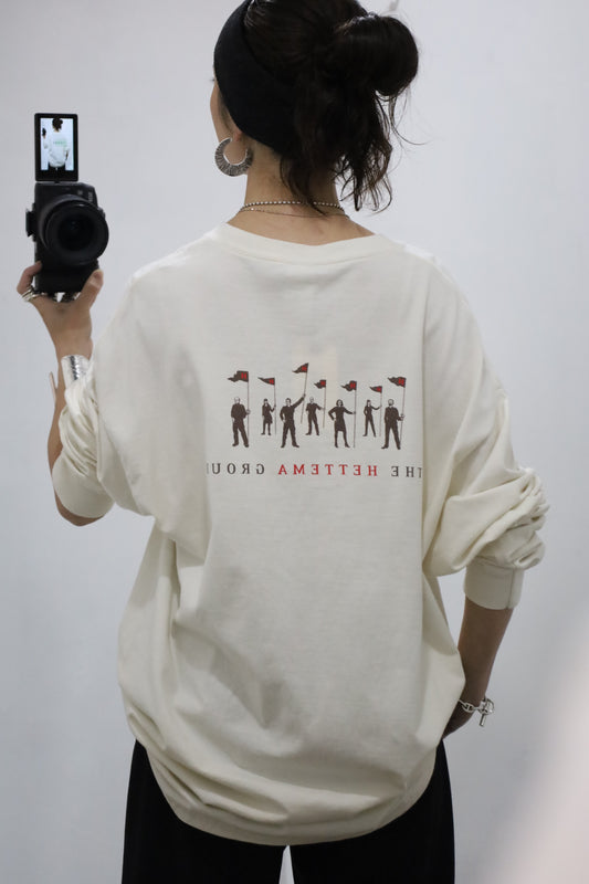 A737 / early2000's Hanes BEEFY print shirt