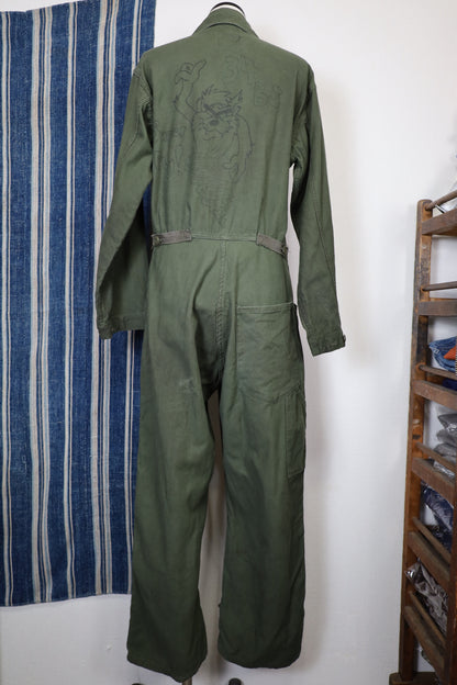 Z42 / 1988's US.ARMY painting JUMP SUIT