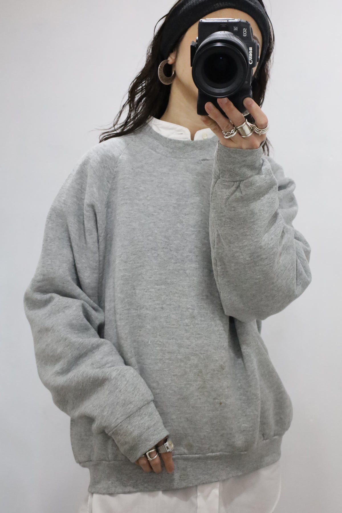 Z668 / 1990's FRUIT OF THE LOOM Plain sweat