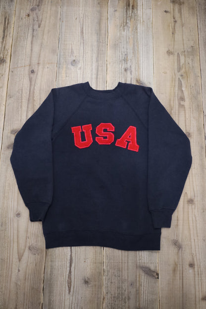 J62 / 1990's Hanes usa patch sweat
