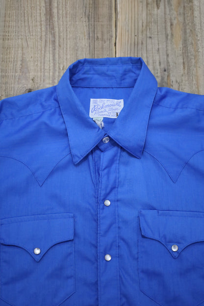 E688 / 1980's ROCK MOUNT western shirt