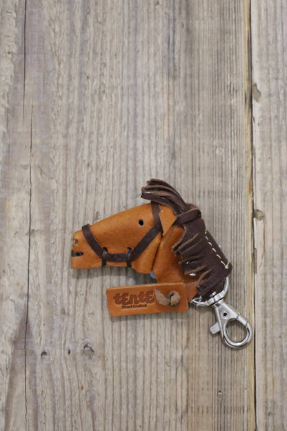 tente horse key holder (camel×brown)