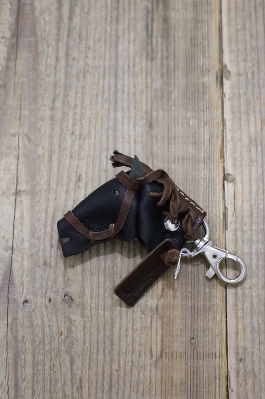 tente horse key holder (black×brown)
