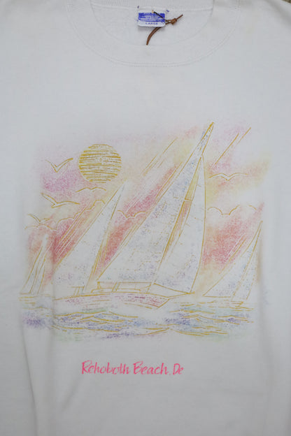 B1018 / 1990's UNKNOWN print sweat