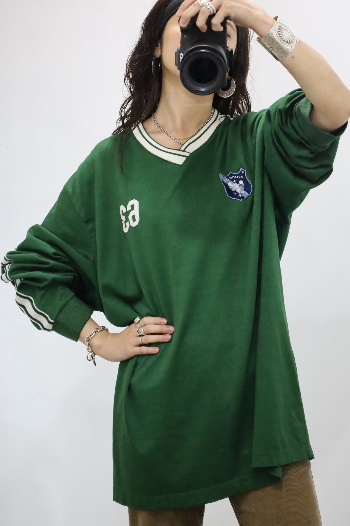 C488 / 1990's Mossima football tee