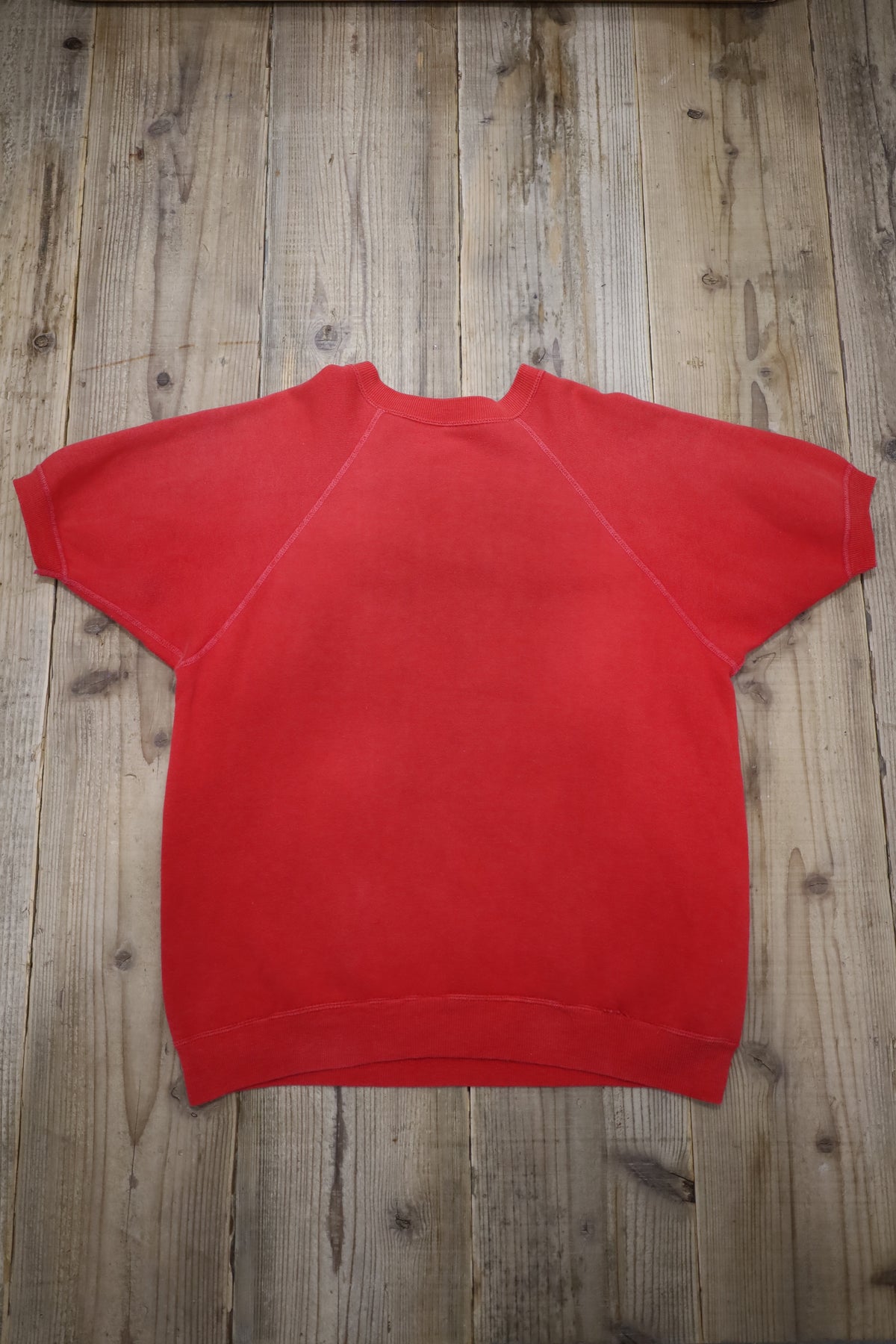 14 / 1960's UNKNOWN LEWIS college short sleeve sweat