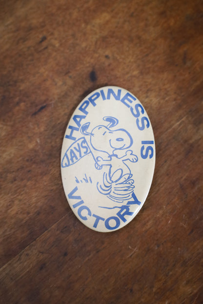 1970's VINTAGE SNOOPY Pinback button (1)