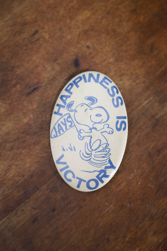 1970's VINTAGE SNOOPY Pinback button (1)
