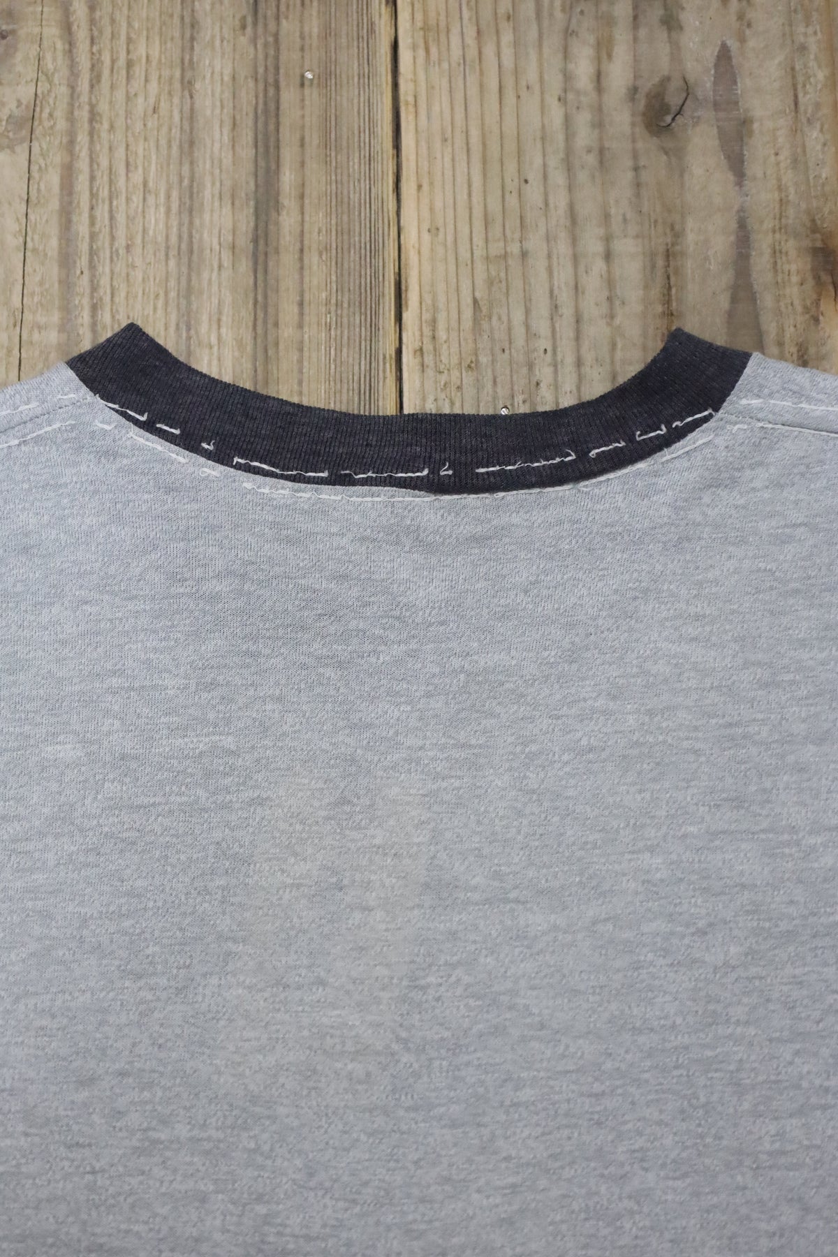 8 / UNKNOWN  1980's  mickey mouse ringer tee