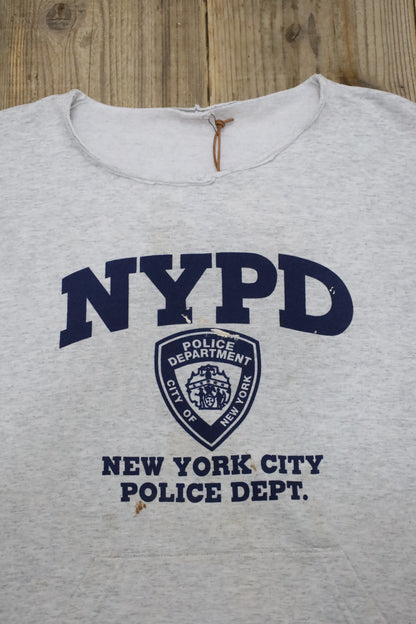 D326 / 1990's UNKNOWN NYPD short sleeve remake sweat