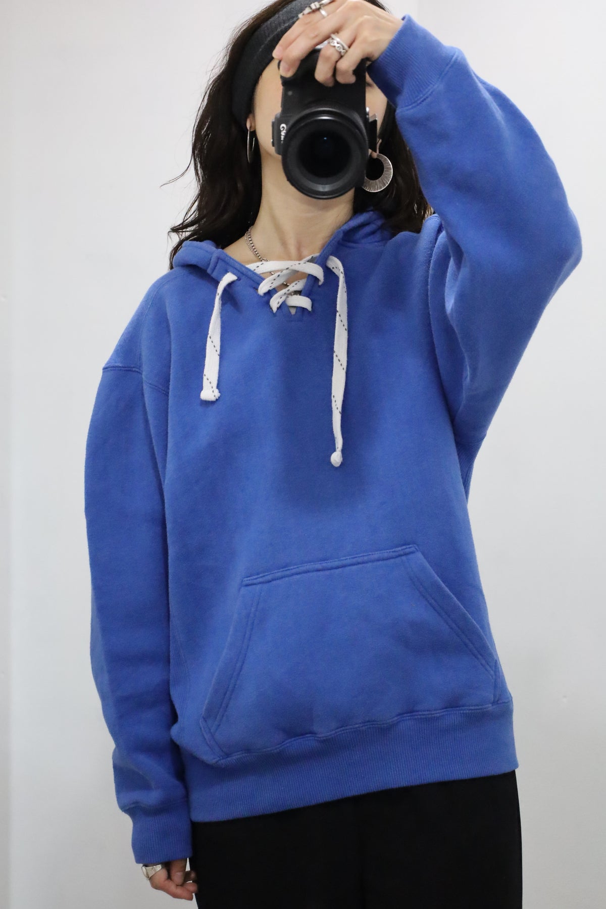 J5 / 1990's J AMERICA print sweat hoodie