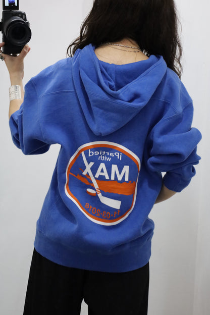J5 / 1990's J AMERICA print sweat hoodie