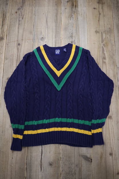 Z116 / 1990's OLD GAP tilden cotton knit
