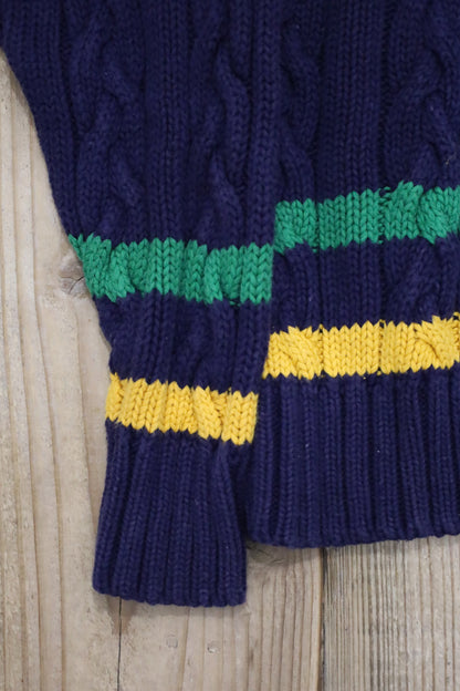 Z116 / 1990's OLD GAP tilden cotton knit