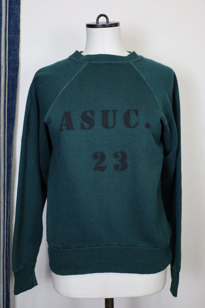 B272 / 1990's MONTGOMERY WARD painting raglan sleeve Sweat