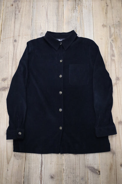 C712 / 1990's SAG HARBOR fake suede shirt