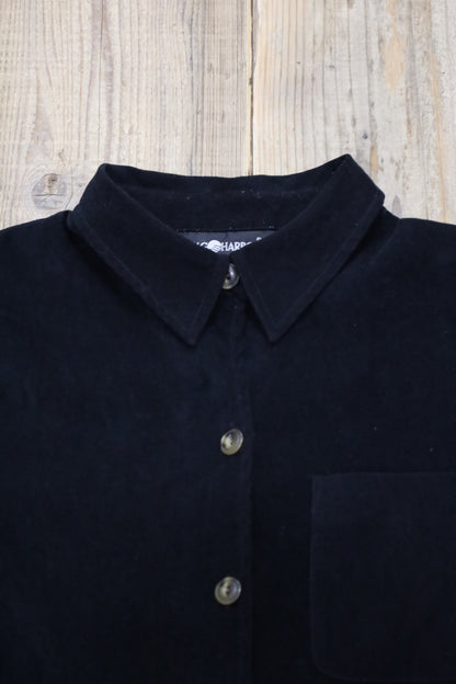 C712 / 1990's SAG HARBOR fake suede shirt