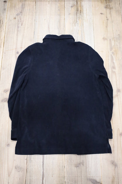 C712 / 1990's SAG HARBOR fake suede shirt