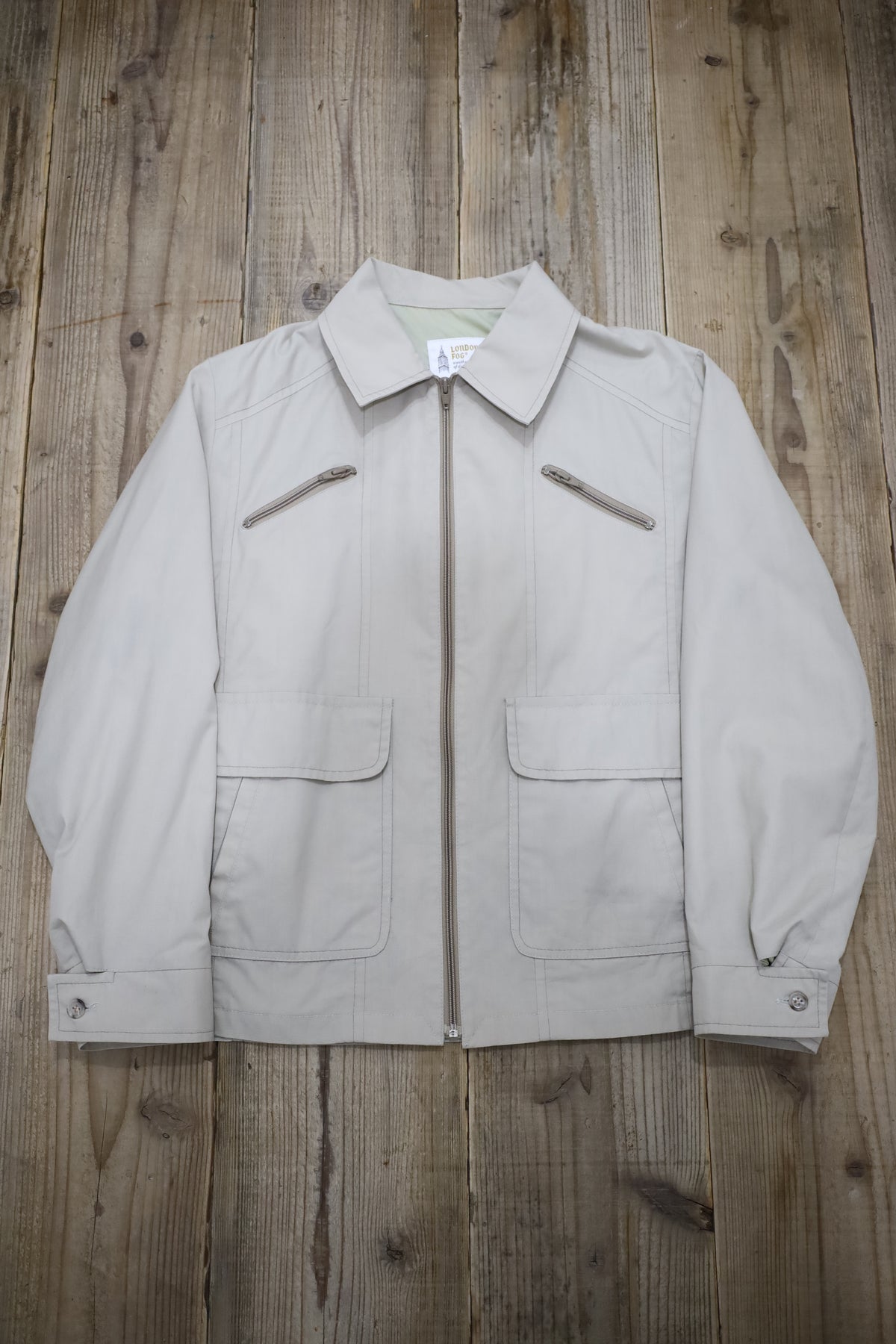 C731 / 1980's LONDON FOG zip design jacket