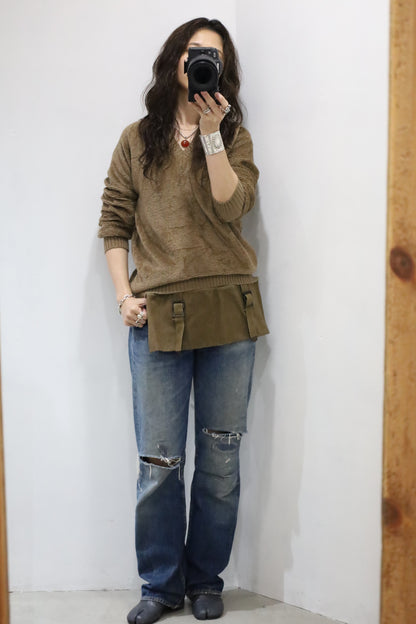 C728 / 1990's progression Acryl knit