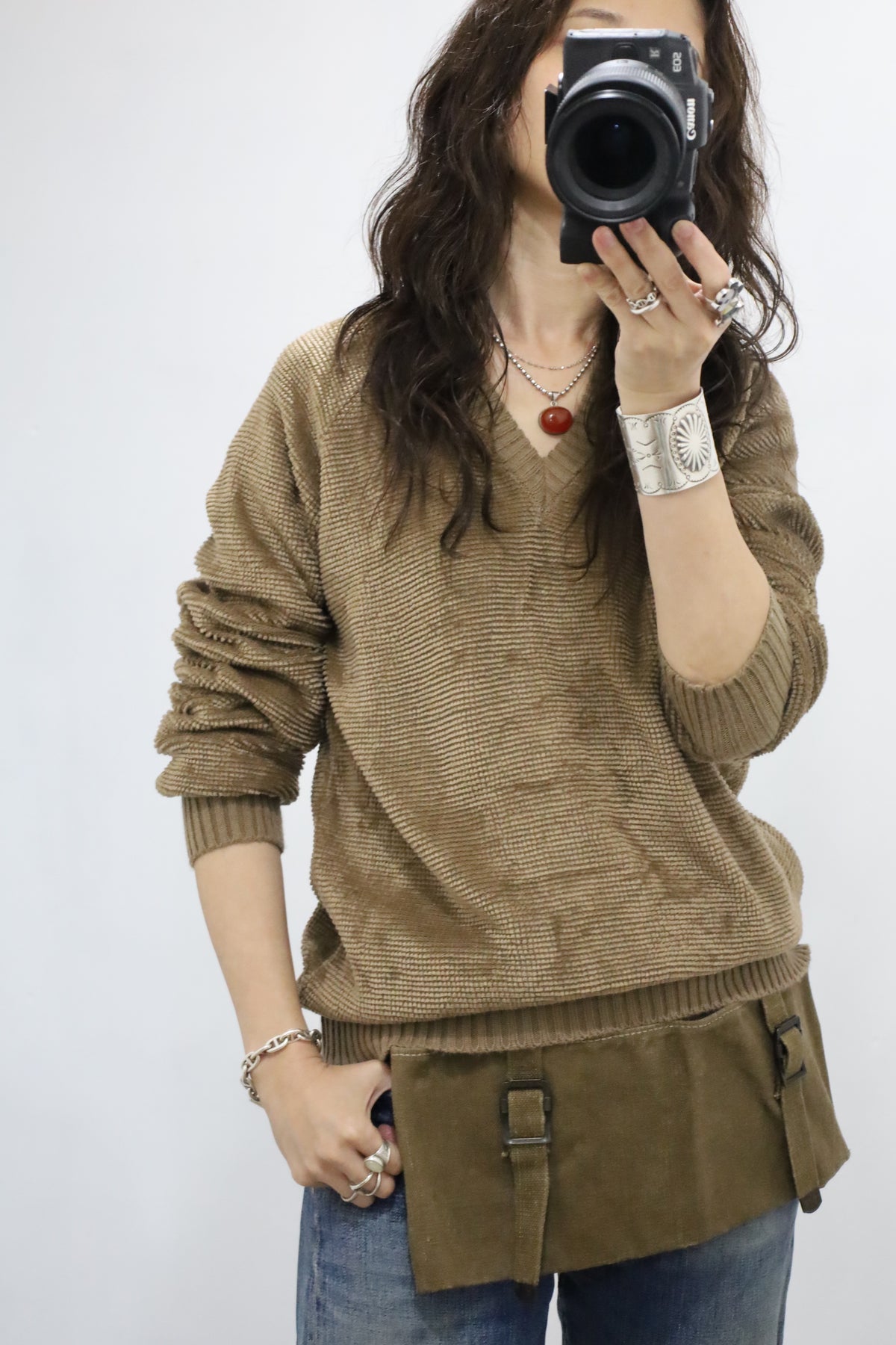 C728 / 1990's progression Acryl knit