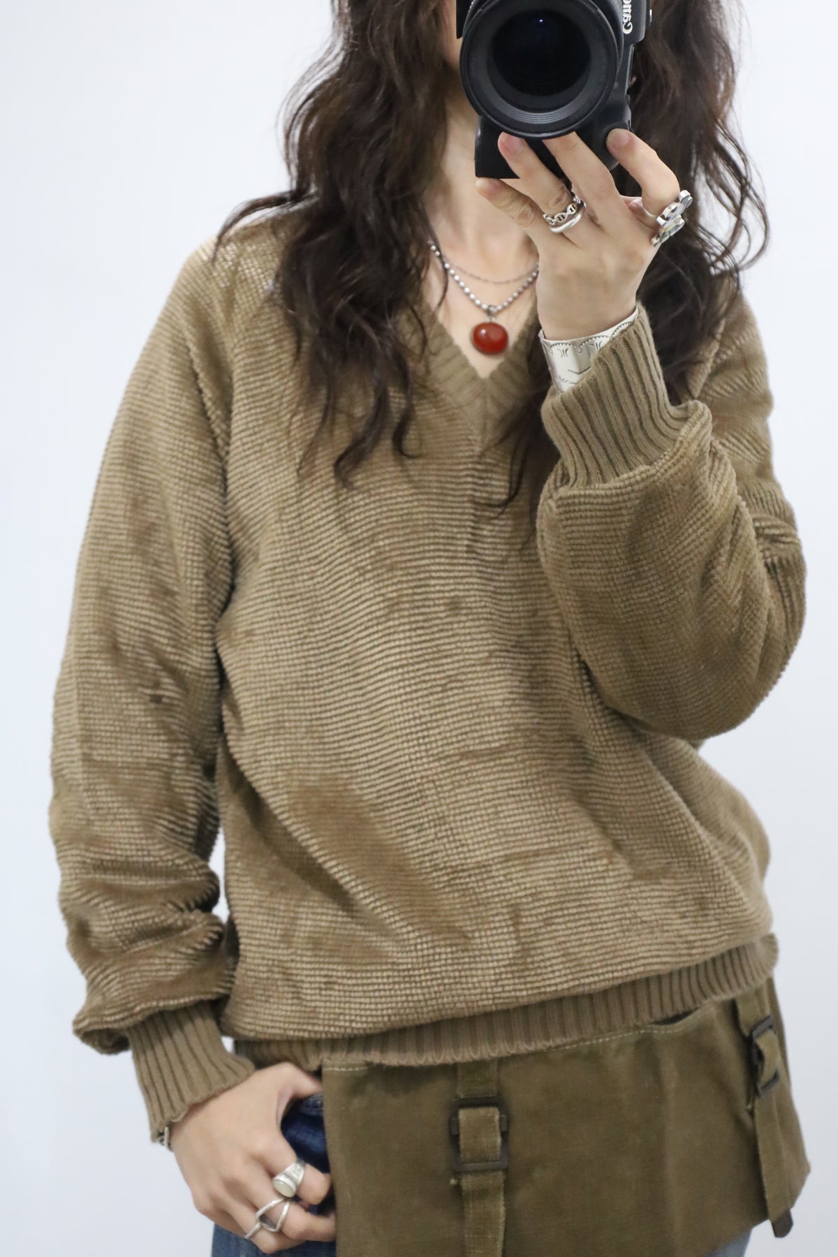 C728 / 1990's progression Acryl knit