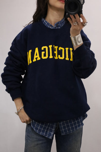 E301 / early2000's GILDAN MICHIGAN sweat
