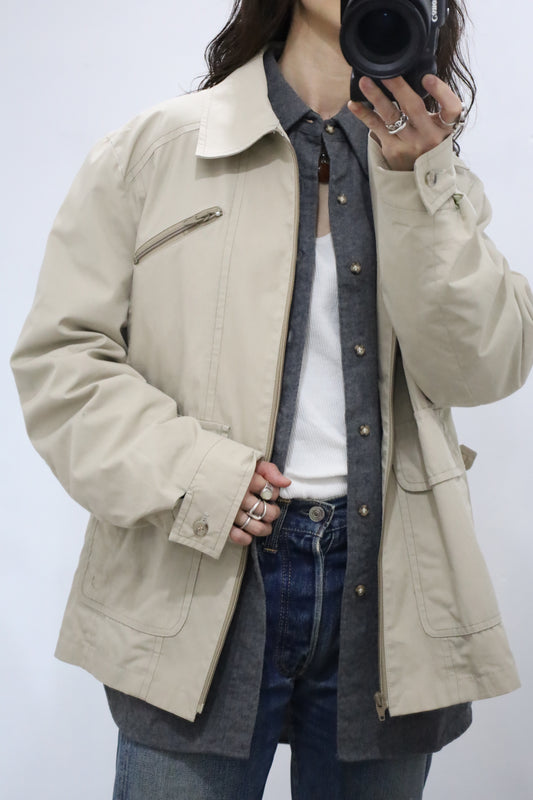 C731 / 1980's LONDON FOG zip design jacket