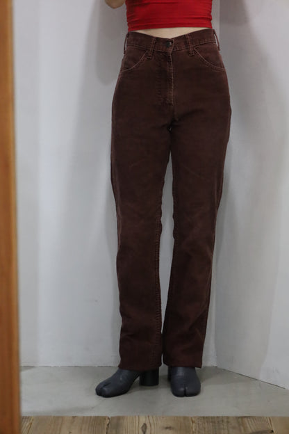 E895 / 1980's LEVI'S corduroy  pants (28inc / w72cm)