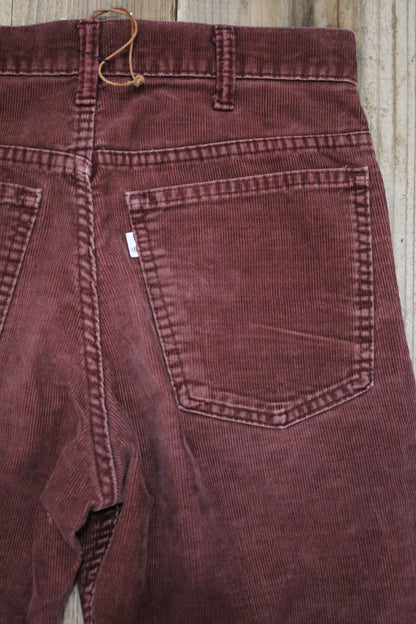E895 / 1980's LEVI'S corduroy  pants (28inc / w72cm)