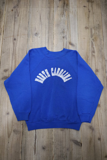 C460 / 1980's UNKNOWN NORTH CAROLINA print sweat
