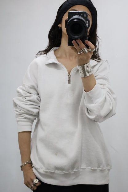 F308 / 1990's RUSSELL ATLETIC half zip sweat