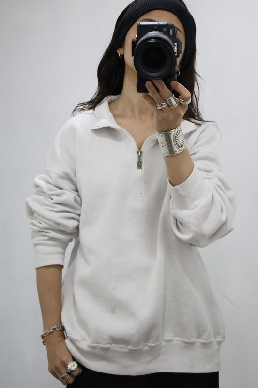 F308 / 1990's RUSSELL ATLETIC half zip sweat