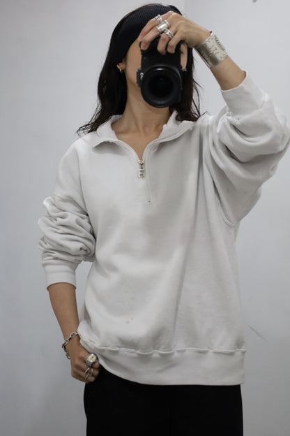 F308 / 1990's RUSSELL ATLETIC half zip sweat