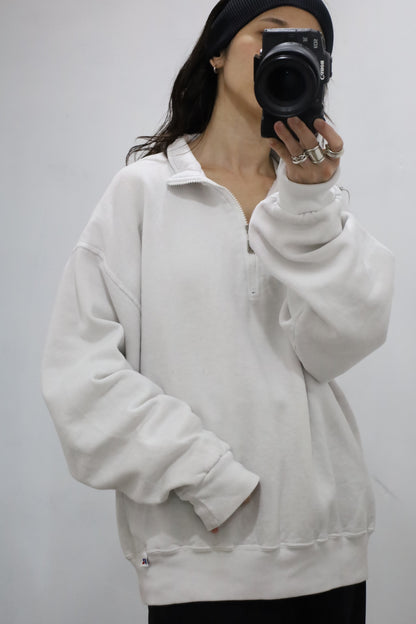 F308 / 1990's RUSSELL ATLETIC half zip sweat