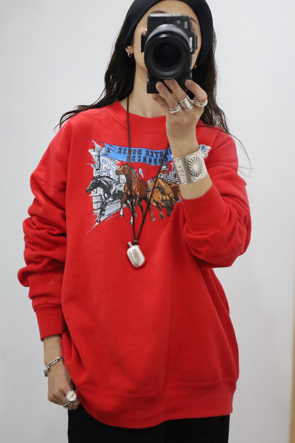D323 / 1990's HANES print sweat