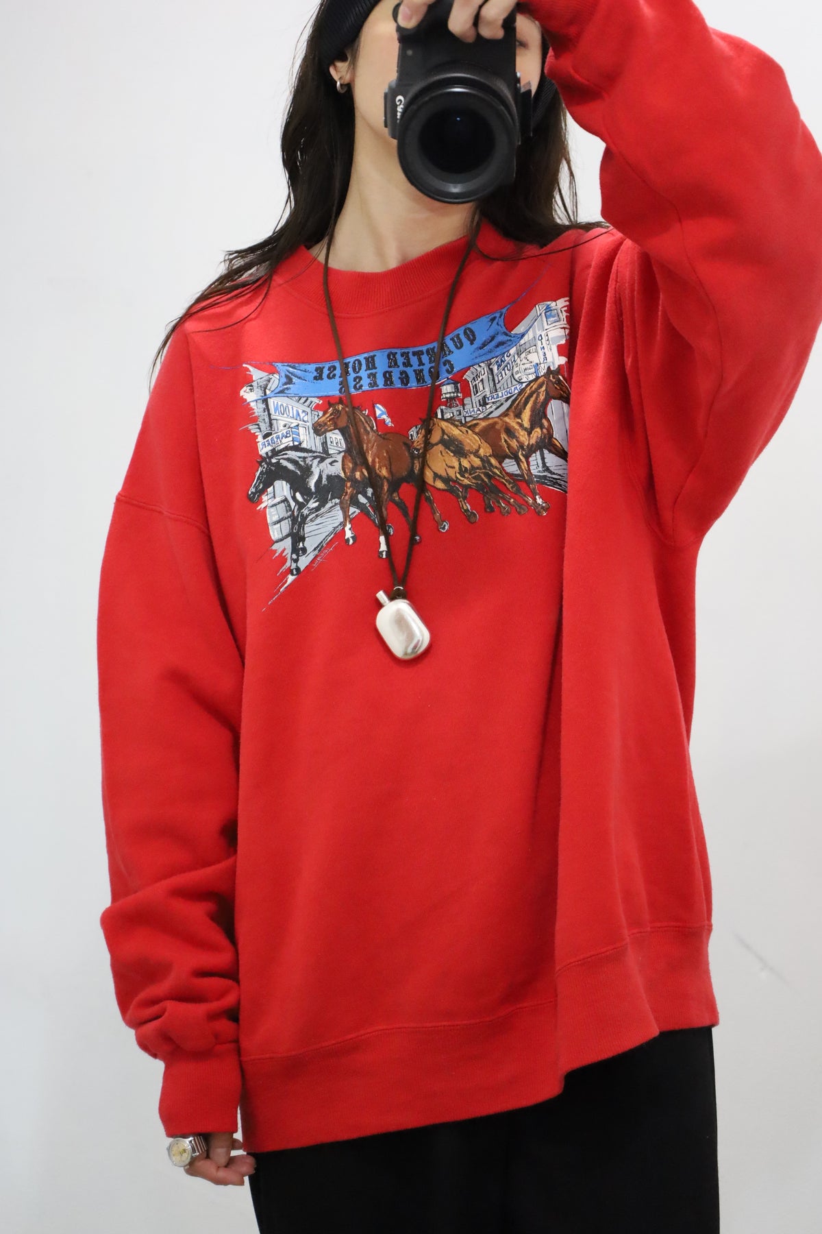 D323 / 1990's HANES print sweat