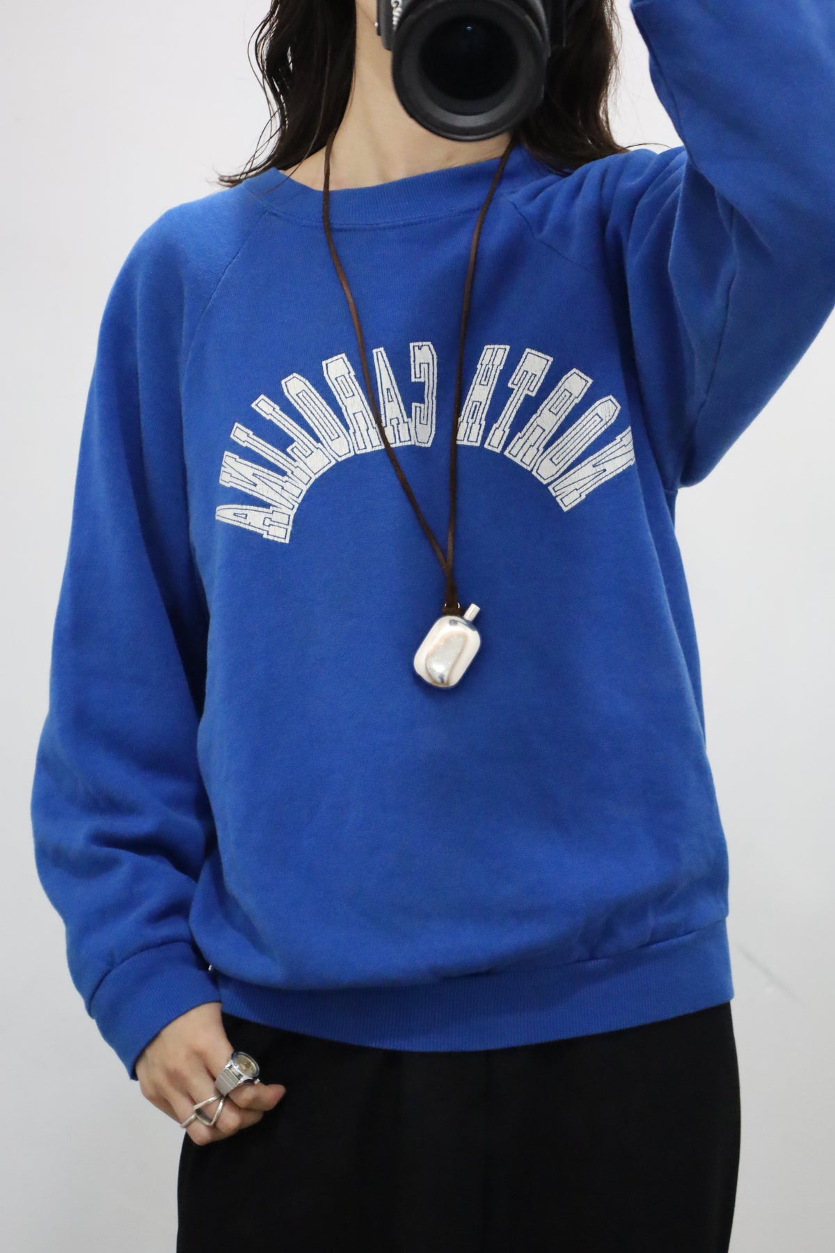 C460 / 1980's UNKNOWN NORTH CAROLINA print sweat