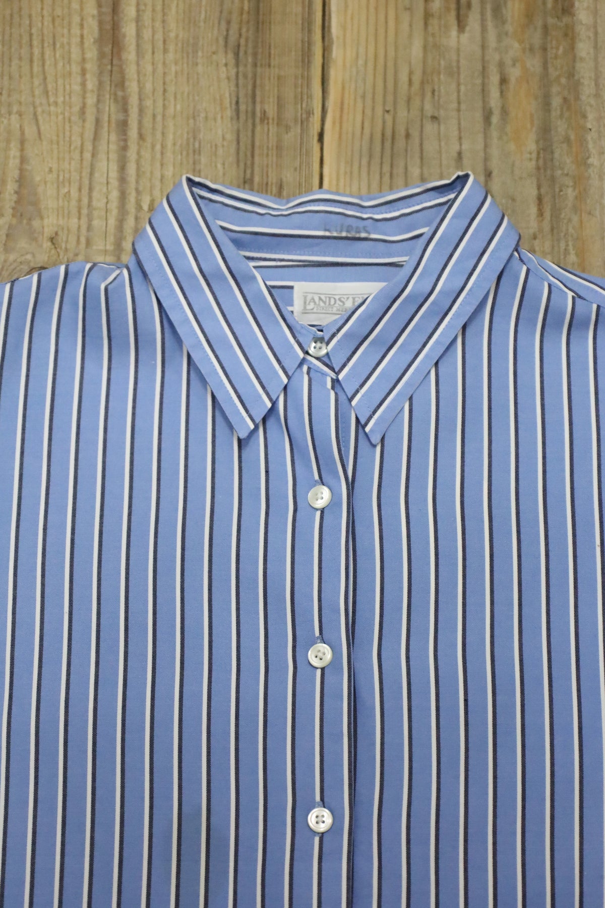 C482 / early 2000's LAND'S END stripe shirt