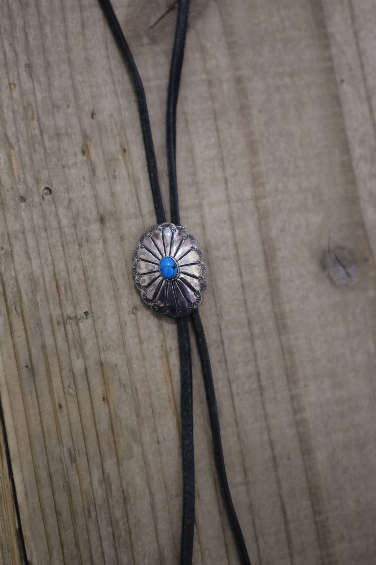 SILVER925 leather necklace