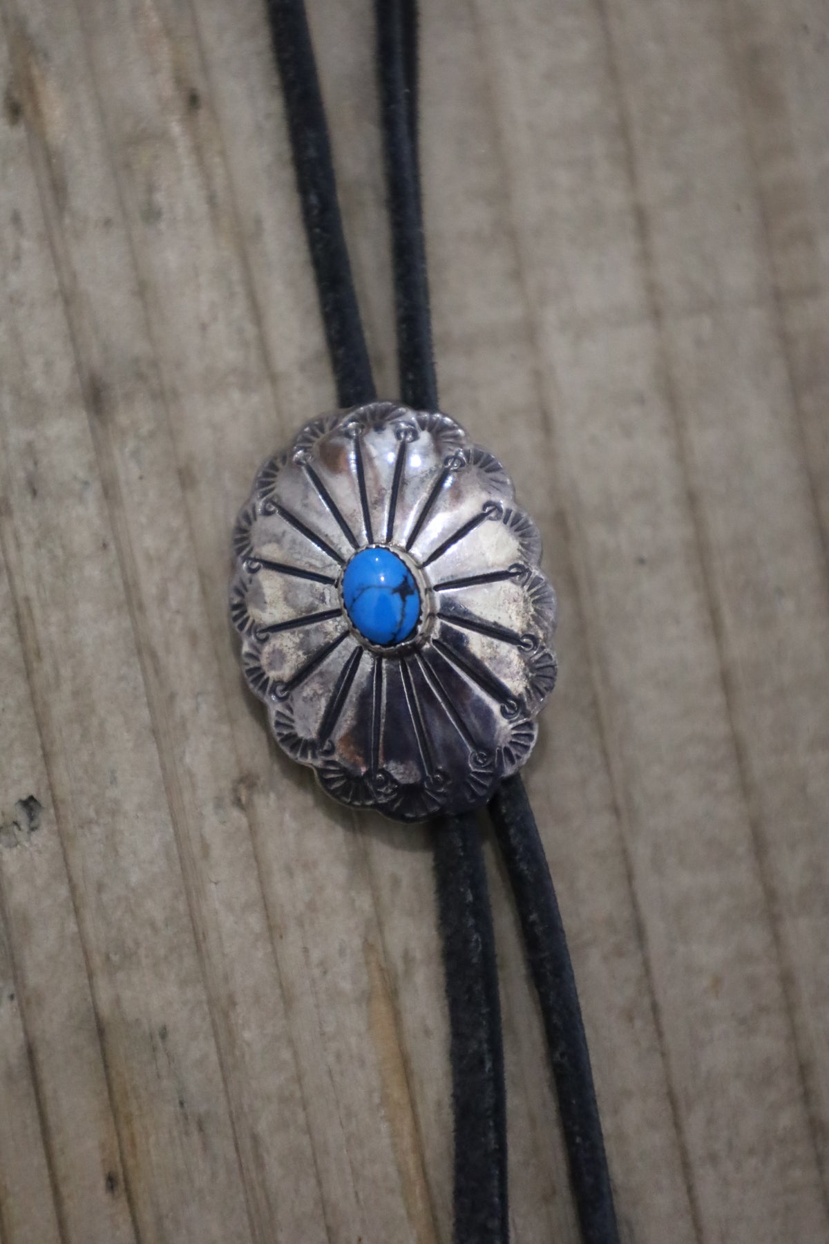 SILVER925 leather necklace