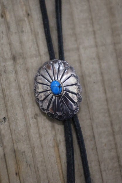 SILVER925 leather necklace