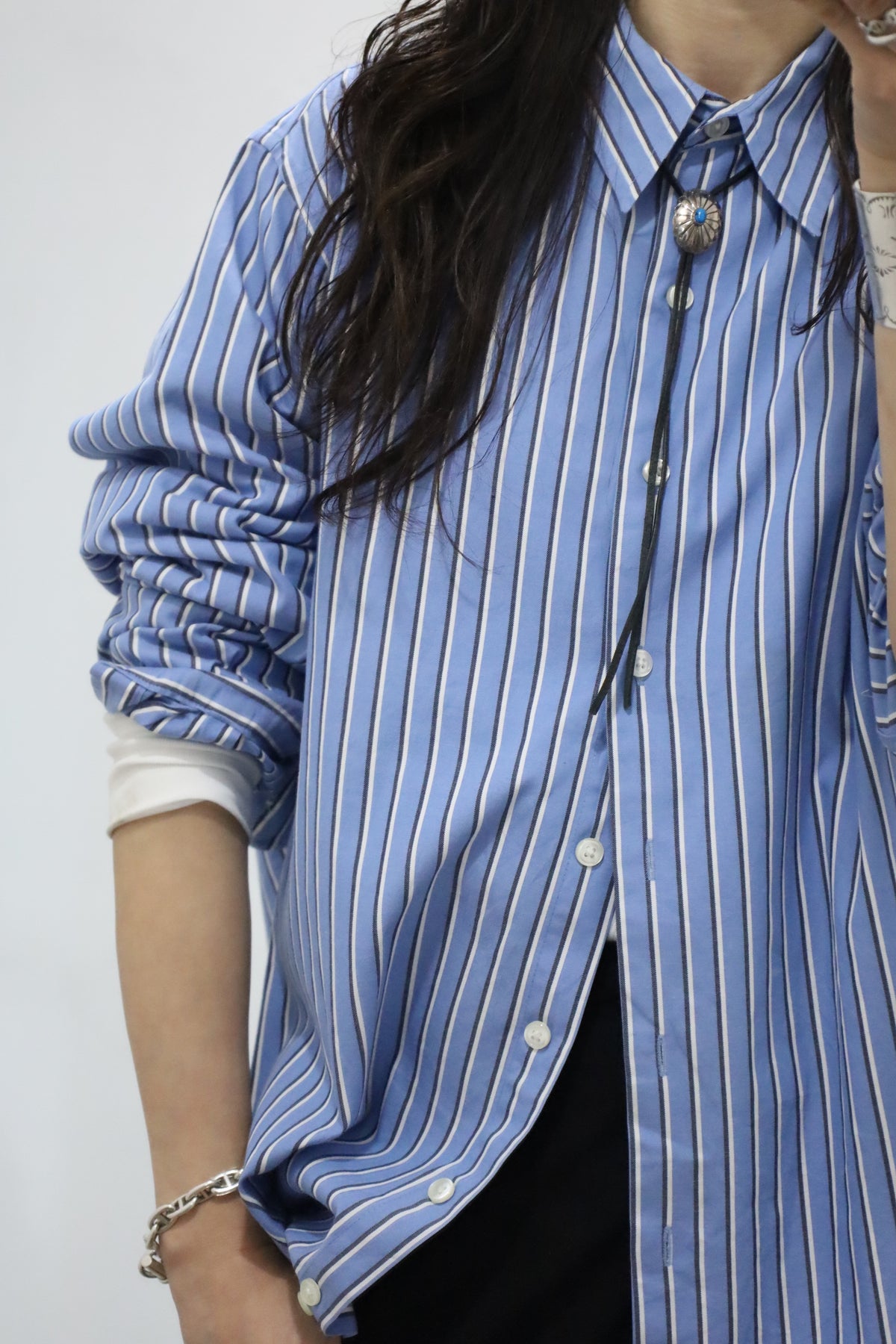 C482 / early 2000's LAND'S END stripe shirt