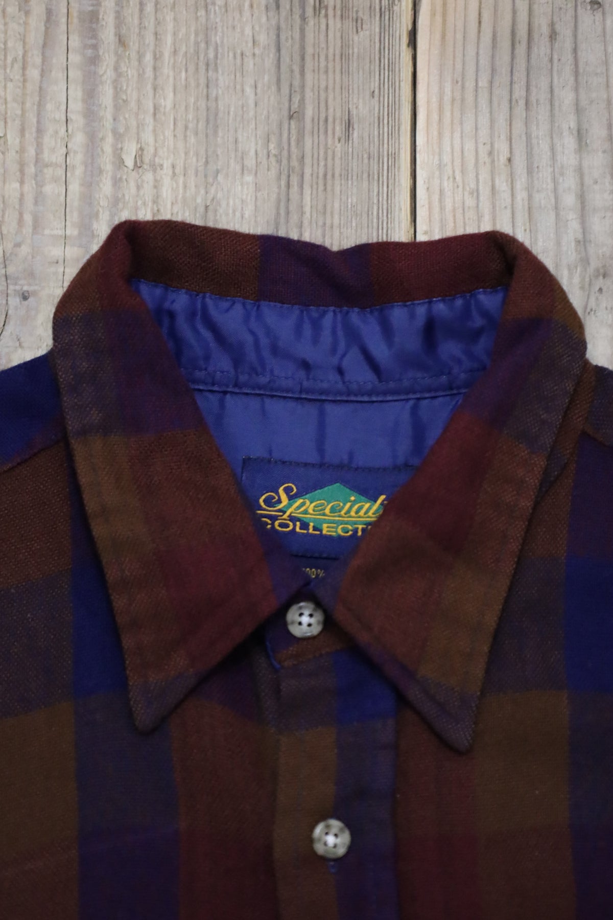 F427 / 1990's speciality collection check shirt