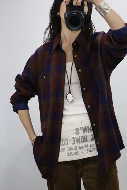 F427 / 1990's speciality collection check shirt