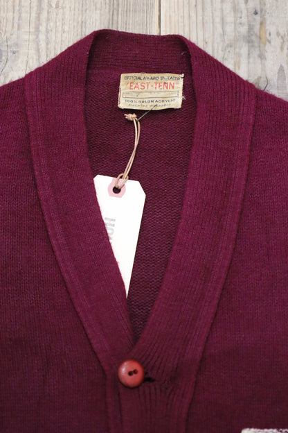 47 / 1960's Vintage EAST-TENN lettered cardigan